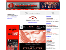 Tablet Screenshot of coralesanmarino.org